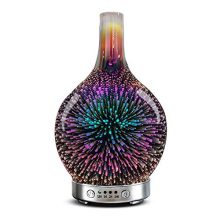 Essential Oil Diffuser 120ml 3D Glass Fireworks ultrasonic