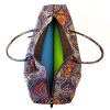 Yoga Mat Duffel Bag Canvas with Pocket and Zipper