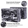 ADRIMER Yoga Blocks 2 Pack with Yoga Strap Yoga Socks Set