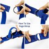 Yoga Block (2 Pack),Yoga Strap Set , High Density EVA Foam