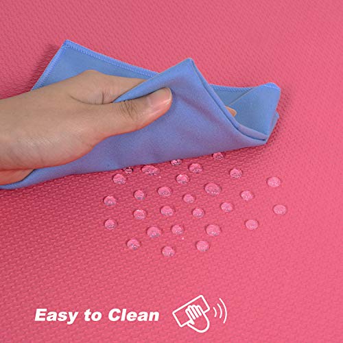 51keGcZFOvL Toplus Thick Yoga Mat Non Slip, Premium Exercise, Fitness