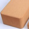 Yoga Practice with 100% Natural Cork Yoga Blocks - 2 Pack Set