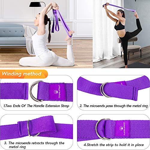 Yoga Strap to Improve Balance, Flexibility, Precision