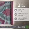 Gaiam Yoga Mat Folding Travel Fitness, Exercise Mat