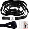 Yoga Strap + Door Anchor, 12 Loops Yoga Stretch Straps Set