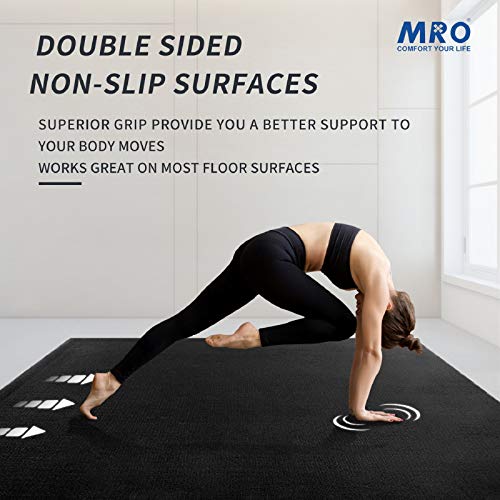 Premium Large Yoga Mat 7'x5'x9mm, Extra Thick Comfortable