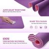 Thick Nonslip Yoga Mat with Alignment Lines