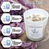 Yoga Hero Crystal Candle, Soy Wax Candle