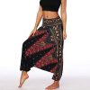 Lu's Chic Women's Harem Yoga Pants Palazzo Baggy