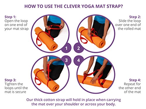 Clever Yoga Mat Strap Sling Adjustable Made with The Best