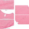 icyzone Open Back Workout Top Shirts