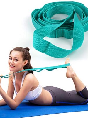 Yoga Stretch Strap for Stretching, Yoga, Pilates, Dance and Gymnastics