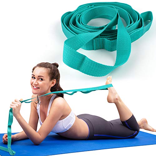 Yoga Stretch Strap for Stretching, Yoga, Pilates, Dance and Gymnastics