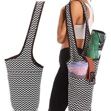 Entiforry Yoga Mat Bag with Large Size Pocket and Zipper Pocket