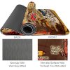 Yoga Mat - World antique party - Extra Thick Non Slip