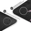 Yoga Mat Fitness Exercise Mat - Island Black Eco Friendly Workout Pad