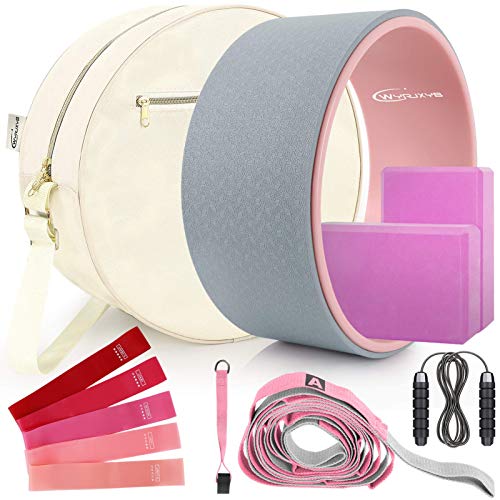 π§ββοΈ Ultimate Yoga & Back Relief Set β 11-in-1 Yoga Wheel Kit for Stretching & Strengthening! πͺβ¨ 1 Yoga Wheel Set 11 in one pack for starters
