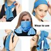 Perfect for Yoga Microfiber Towel for Instant Cooling Relief