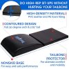 Yoga Exercise Mat with Tailbone Protecting Pad