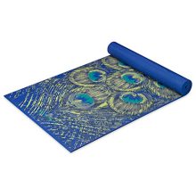 Gaiam Yoga Mat Premium Print Extra Thick Non Slip Exercise