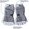 Allow Focus with Non-Slip Yoga Pilates Toeless Half Toe Socks – Medium/Large Size, White, Gray, Black
