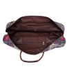 Boence Yoga Bag, Printed Canvas Large Yoga Mat Tote Bag