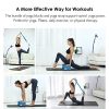 REEHUT Yoga Block 2 Pack and Metal D Ring Yoga Strap
