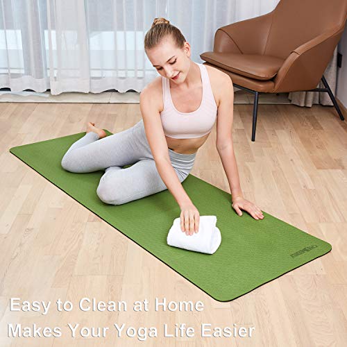 51owQHv0-9L Yoga Mat Exercise Mat, Fitness Mat for Woman