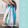 WIIKWEEK Luxury Large Beach Towels, Plush Velour 100% Cotton