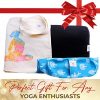 Gayo 100% Cotton Rectangle Yoga Bolster Pillow Set