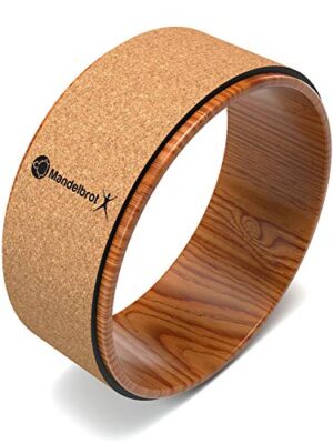 Mandelbrot X Cork Yoga Wheel | Stretching and Back Pain Relief