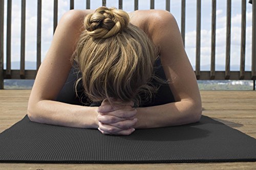 51pfje20cDL Non-Slip Exercise Pilates Yoga Mat Thick High-Density