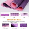 Body Alignment Yoga Mat - Pro Yoga Mat Eco Friendly