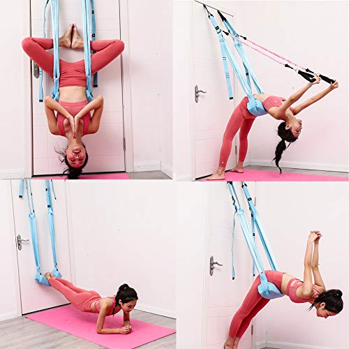 ZDNALS Adjustable Leg Stretching Strap Yoga Trapeze