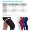 HuiYee Leg Sleeves Compression Full Leg Knee