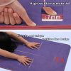 WWWW 4W Suede TPE Yoga Mat, Eco Friendly Non Slip