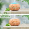 Zenith Aroma Bliss: 500ml Essential Oil Diffuser with Tranquil Essential Oil Set