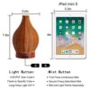 Kobodon Rattan Aromatherapy Diffuser - Cool Mist Humidifier for Serene Spaces