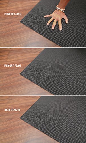 SukhaMat Yoga Mat with Knee Pad Starter Set