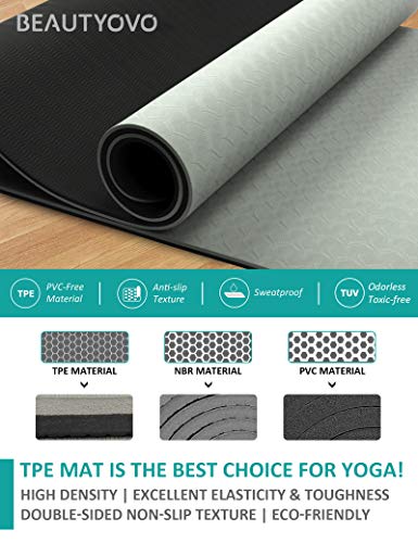 Extra Thick Yoga Mat Double-sided Non Slip