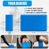 Yoga Set,12 Yoga Accessories, Yoga Blocks 2 Pack with Strap