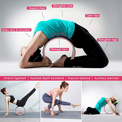 51rHdkESCqL π§ββοΈ Ultimate Yoga & Back Relief Set β 11-in-1 Yoga Wheel Kit for Stretching & Strengthening! πͺβ¨