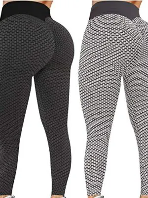 2 Pack TIK Tok Leggings, Butt Lift Leggings for Women