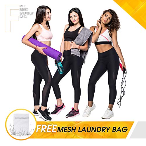 51rKtBwvcvL Trideer mesh Yoga Leggings