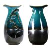 Olerqzer Ceramic Backflow Incense Holder with 30 Backflow