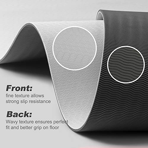 51s5Nhi-TOL ATIVAFIT Non Slip TPE Yoga Mat Exercise, Workout Mat