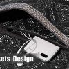 IUGA Yoga Mat Bag with Large Size Pocket, Inner Zipper Pocket