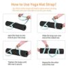 Yoga Mat Strap Sling, Yoga Mat Carrier and Holder