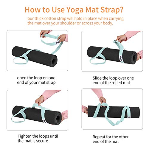 Yoga Mat Strap Sling, Yoga Mat Carrier and Holder