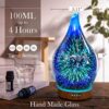 Essential Oil Diffuser 3D Glass Aromatherapy Ultrasonic
